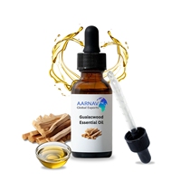 Huile Essentielle de Bois de Guaiac 100% Naturelle, Certifiée Halal d'Amérique du Sud, Distillée à la Vapeur, Hydratante pour Cosmétiques