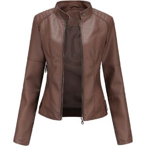 New Fashion Women Leather <b>Jacket</b> With 100% Genuine Leather Whole Sale Price Women Leather <b>Jackets</b> - Product Image 3