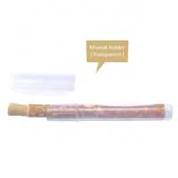 Brosse à dents Miswak naturelle de qualité supérieure pour le nettoyage des dents Prix approprié Service d'emballage personnalisé Soft Miswak