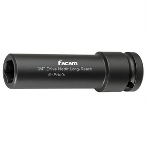 Juego de Llaves de Impacto Facom de 3/4'' con Punta de 6 Puntas, Serie de Llaves de 6 Puntas Métricas de Largo Alcance - Product Image 3