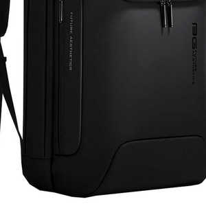 Mochila para ordenador portátil impermeable Unisex de negocios de moda con cierre de cremallera compatible con portátil de 17,3 pulgadas para viajes - Product Image 6