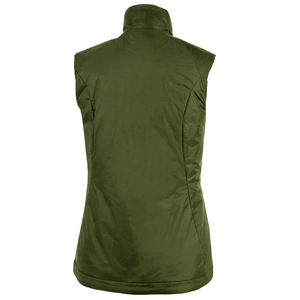 Gilet matelassé personnalisé sans manches pour femmes, vêtements d'extérieur courts d'hiver, col montant léger et chaud avec poches - Product Image 6