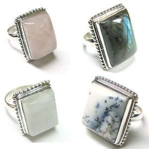 Authentique argent sterling 925 naturel bleu feu labradorite fait à la main magnifique bague pour les femmes éternité vermeil mode fines anneaux - Product Image 4