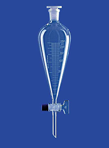 Flacon de laboratoire en forme de poire en verre borosilicaté de qualité supérieure de 250ml en gros de l'Inde - Product Image 4