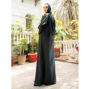 Ropa islámica personalizada mujeres musulmanas vestido Abaya en cantidad a granel 2025 nueva ropa islámica mujeres musulmanas manga larga Abaya - Product Image 2