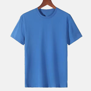 Nouveau T-shirt à logo personnalisé à la mode pour hommes 100% coton Long avec motif imprimé - Product Image 2