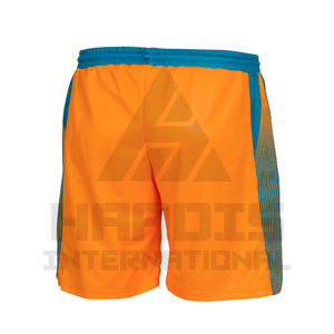 กางเกงขาสั้นกีฬาการฝึกอบรมแบบกําหนดเองขายส่งโลโก้ระเหิดพิมพ์ตาข่ายกางเกงขาสั้นบาสเกตบอลผลิตในปากีสถาน - Product Image 2