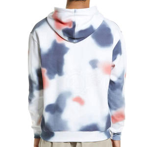 2025 Custom Unisex 100% Cotton Heavyweight Oversize <b>Hoodie</b> Custom Acid Wash French Terry <b>Tie</b>-<b>Dye</b> the Distressed Men <b>Hoodie</b> - Product Image 2