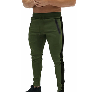 กางเกงวอร์มผู้ชายผ้าฝ้ายเอวกลางเอวยางยืดใส่ได้พอดีตัว - Product Image 6