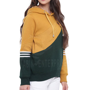 เสื้อฮู้ดผู้หญิงสำหรับฤดูหนาว สีสันตามสั่ง แขนยาว ระบายอากาศได้ดี มีฮู้ด คอปก ไซส์ใหญ่ คุณภาพสูง ขายดี 100% - Product Image 4