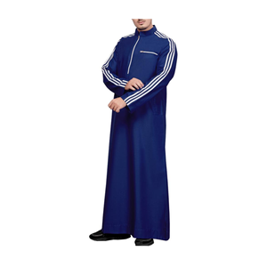 Vente directe du fabricant Sweat à capuche élégant XXL Thobes pour hommes conçu en couleurs unies vêtements importés de Jubba exportateurs portés - Product Image 1