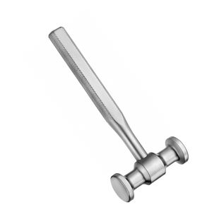 Instrument de chirurgie osseuse orthopédique de qualité allemande 660GR Maillet en acier inoxydable avec marteau à tête en caoutchouc Source d'alimentation manuelle - Product Image 5