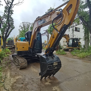 SANY Sy60Cpro Mini pelle sur chenilles de 6 tonnes utilisée avec des composants de base à bas prix Moteur inclus Mini pelle de 6 tonnes - Product Image 4