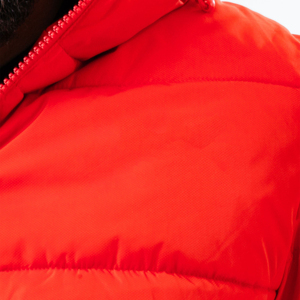 Venta al por mayor de alta calidad de los hombres de color sólido impermeable Stand Collar mangas completas burbuja chaleco cálido burbuja Puffer chaqueta gruesa - Product Image 6