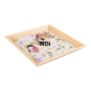 Daily Use Enamel Finished Custom Shape <b>Sweet</b> Or Snacks Serving Tray Tableware Decorative Platter Catering Service Equipment - Product Image 1