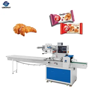 Machine d'emballage automatique pour pain français, coffret pour pain arabe, Tortilla, avec oreiller