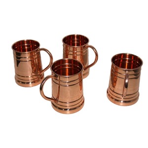 Hot Selling PARIJAT HANDICRAFT <b>Large</b> Copper Mugs for Moscow Mule Cocktail 550ml Eco-Friendly BPA Free Leak Proof - Product Image 2