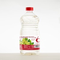 Casalbert Vinagre de Vino Blanco de Alta Calidad 1L Precio Asequible Premium Gourmet Óptimo Mejor Vinagre de Vino Blanco de España