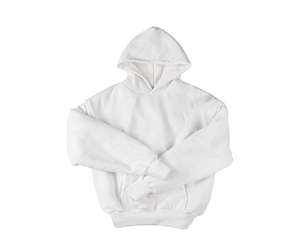 เสื้อฮู้ด100% หนาแบบสองชั้นทรงพอดีตัวปกติทำจากผ้าฝ้ายเทอร์รี่ไหล่กันตกทำจากลูกปัดสำหรับฤดูใบไม้ร่วง - Product Image 1