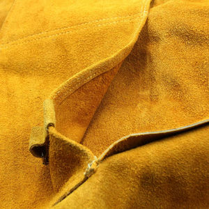 Delantal de soldadura de cuero resistente para uso en soldadura, delantal de soldadura de cuero de vaca resistente al fuego, delantal de seguridad en el trabajo - Product Image 3