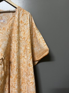 Hot Selling Elegant Women's Casual <b>Maxi</b> <b>Dress</b> Long V Neck Loose Fitted <b>Silk</b> Kaftan for Spring Summer Natural Waistline - Product Image 5