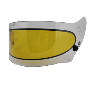 Casco Modular transparente de alta calidad, visera hecha a mano de 2mm de espesor, inserto antiniebla amarillo, estilo deportivo, antiarañazos - Product Image 4