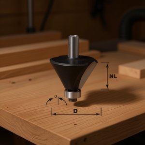 Festool HW S12 Chamfer Cutter for Milling Operations - Product Image 3