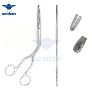 Fórceps etmoides Luc de acero inoxidable de 20 cm de alta calidad, instrumentos de cirugía Manual para tabique nasal Polipus Ent de Surgicon - Product Image 3