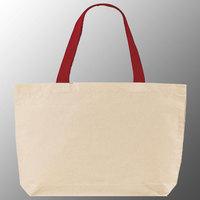 Sac fourre-tout en toile avec gousset inférieur sac de promotion shopping logo personnalisé imprimé toile toile web poignées toile événement cadeau sacs de transport