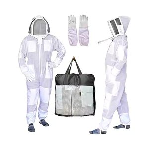 Combinaisons d'apiculture professionnelles en coton, vêtements de travail haute visibilité, respirants, séchage rapide, anti-chaleur, résistants à l'eau, protection personnelle - Product Image 5