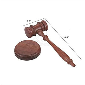 ค้อนไม้สำหรับผู้พิพากษาทำจากไม้2024ใหม่ล่าสุด - Product Image 2