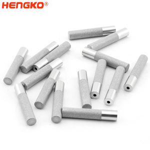 HENGKO OEM Vezelcollimator Diameter 7mm Vezel Poreus Metaal RVS Filter - Product Image 4