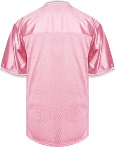 Camiseta de Fútbol Americano, Transpirable, de Malla de Poliéster, Cuello Redondo, Manga Corta, Ropa Deportiva, Oferta al por Mayor OEM, Gráficos de Sublimación, Práctica - Product Image 3