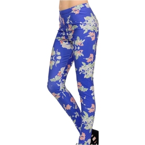 Leggings de yoga et de fitness taille haute de haute qualité pour femmes, cordon de serrage, légers, respirants, en élasthanne et polyester, couleur unie - Product Image 4