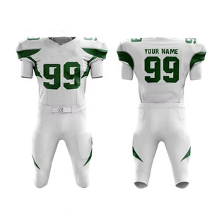 Conjunto de camisetas de fútbol americano personalizable, diseño sublimado, uniforme de entrenamiento, camisetas de fútbol de tamaño XL - Product Image 1