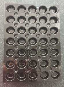 Bandejas de embalaje de ampollas médicas PET de color chocolate ecológico plástico de grado alimenticio para el cuidado médico y de mascotas - Product Image 2