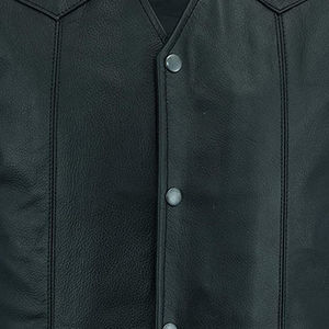 Chaleco de Motociclista de Cuero Profesional para Hombre, Tejido Genuino de Invierno, Disponible en Todos los Tamaños, Colores y Diseños, Chaleco de Motociclista Transpirable - Product Image 5