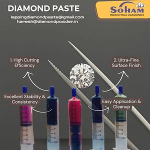 NEEDLE <b>TUBE</b> 5G OIL SOLUBLE DIAMOND GRINDING PASTE POLISHING PASTE S0.5-S53 ABRASIVES DIAMOND LAPPING POLISHING PASTE - Product Image 5