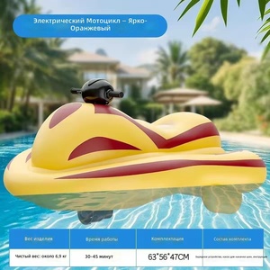 Gommone Gonfiabile, Scooter Elettrico Acquatico Portatile, Moto d'Acqua Motorizzata per Lago, <span class=keywords><strong>Mare</strong></span>, Parco Acquatico, Attrezzatura per Divertimento - Product Image 1