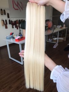 Extension de cheveux bruts vietnamiens à donneur unique meilleure qualité blanchie pour les faisceaux de cheveux de trame Genius 100% cuticules alignées vague naturelle - Product Image 5