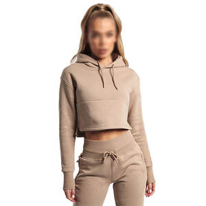 Sudadera de gran tamaño para mujer, Sudadera con capucha, pantalones deportivos, traje de Otoño Invierno, chándal informal de gran tamaño, suelto, ecológico - Product Image 5