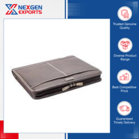 Increíble Oferta, Portafolio de Cuero Genuino, Carpeta Portafolio, Alta Calidad, Diseño Personalizable, Venta al por Mayor Global, Bajo Costo
