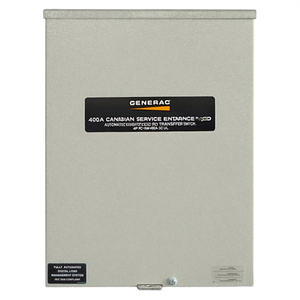 Interruptor de Transferencia Automática Generac 400A para Entrada de Servicio Canadiense, 4P PC-RXSW400A3CUL - Product Image 3