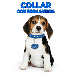 Collare di Lusso per Animali Domestici con Ciondolo a Cuore in Rame, Impermeabile, in PU, con Motivo Animale, Disponibile in Taglia M - Product Image 4