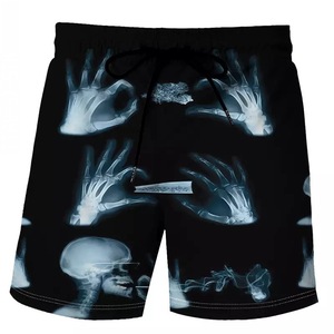 Hot Selling Men's Plus Size <b>Boot</b> Cut <b>Swim</b> Shorts Custom Floral Print Stylish Plaid Knitting for Gym Use Bikinis Beachwear - Product Image 5