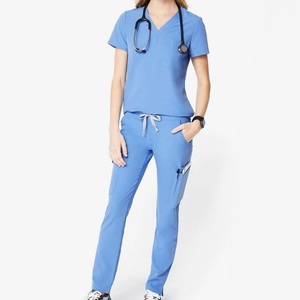 Haute qualité nouveau Style infirmière uniforme conceptions gommage costumes à la mode respirant gommages uniformes hospitaliers XS à 4XL 6XL - Product Image 6