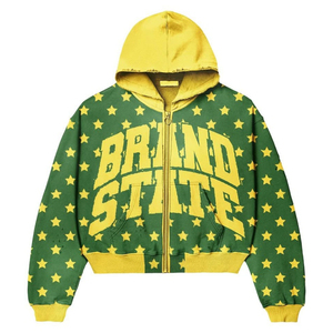 ชุดวอร์มสีจางสไตล์วินเทจ Y2k 400แกรมจากแสงแดดชุดวอร์มซักคุณภาพสูง - Product Image 4