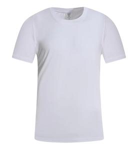 T-shirt à séchage rapide 210gsm matériau mixte T-shirt de couple unisexe imprimé avec logo personnalisé pour hommes - Product Image 4