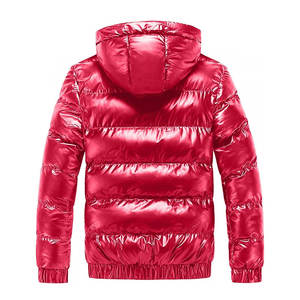 Veste d'extérieur pour hommes Vestes pour hommes Coupe régulière Fermeture éclair avant Manches longues Col à capuche Nouveau design Veste matelassée pour hommes - Product Image 2