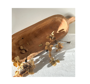 <b>Carved</b> Wood Dough Bowls Christmas Home Decoration with Bread Fruits <b>Candles</b> for Bulk Decorations items - Product Image 1